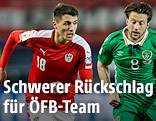 Alessandro Schöpf (AUT) und Harry Arter (IRL)