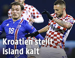 Theodor Bjarnason (Island) gegen Marcelo Brozovic (Kroatien)
