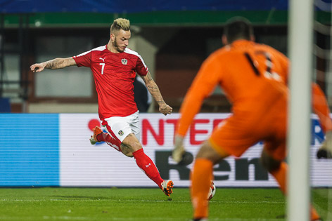 © ORF.at/Dominique Hammer Spielszene von Österreich - Slowakei