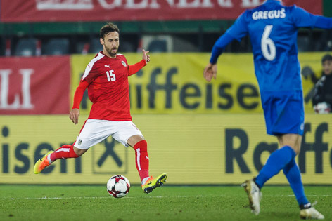 © ORF.at/Dominique Hammer Spielszene von Österreich - Slowakei