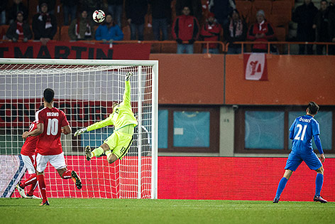 © ORF.at/Dominique Hammer Szena aus dem Testspiel Österreich - Slowakei