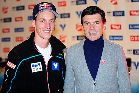 Gregor Schlierenzauer und Hubert Neuper