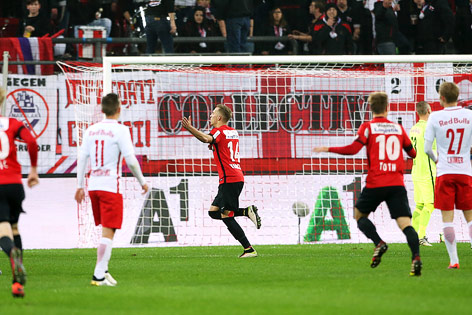 © GEPA/Mathias Mandl Jubel von Christoph Monschein (FC Admira Wacker Mödling)