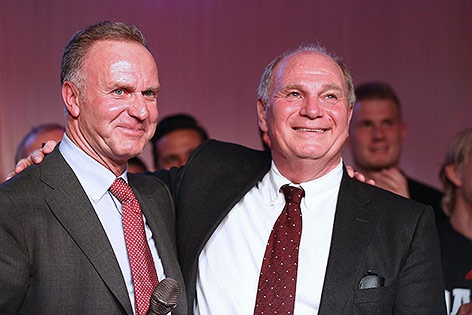 Karl-Heinz Rummenigge und Uli Hoeneß