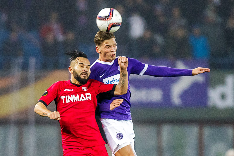 © ORF.at/Christian Öser Szene aus dem Spiel Austria Wien - Astra Giurgiu