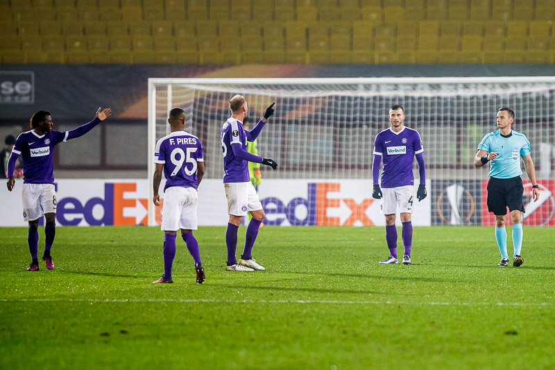 © ORF.at/Christian Öser Szene aus dem Spiel Austria Wien - Astra Giurgiu