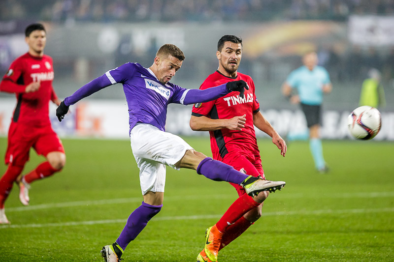 © ORF.at/Christian Öser Szene aus dem Spiel Austria Wien - Astra Giurgiu