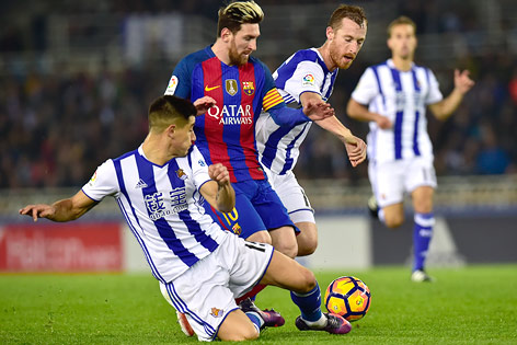 Spielszene FC Barcelona - Real Sociedad