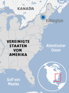© Grafik: APA/ORF.at Karte der US-Ostküste