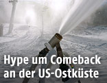 Schneekanone in Killington