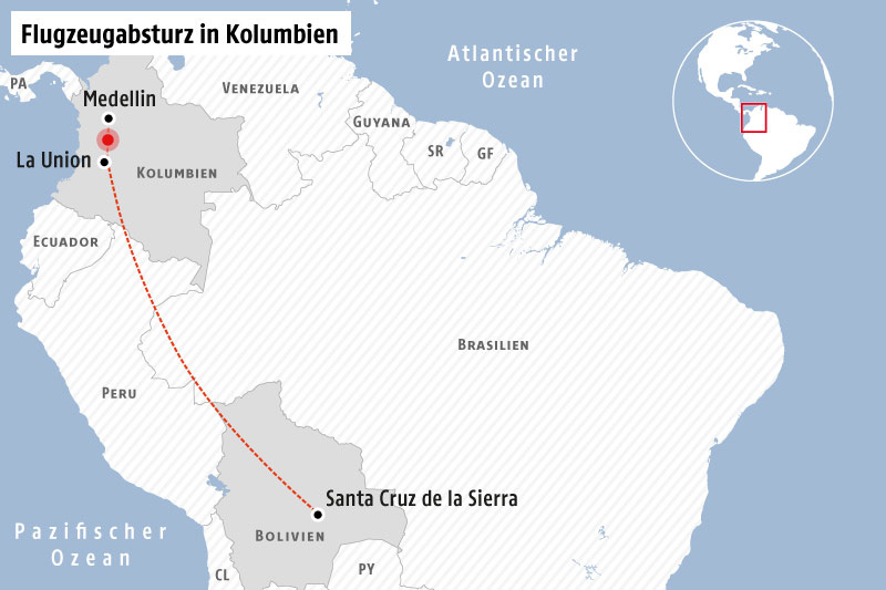 © Grafik: ORF.at Grafik der Absturzstelle