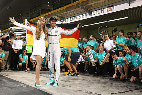 Vivian und Nico Rosberg