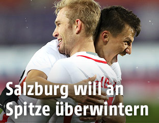 Konrad Laimer (RBS) and Stefan Lainer (RBS)