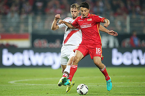 © GEPA/Witters/Ottmar Winter Lasse Sobiech (St.Pauli) und Philipp Hosiner (Berlin)