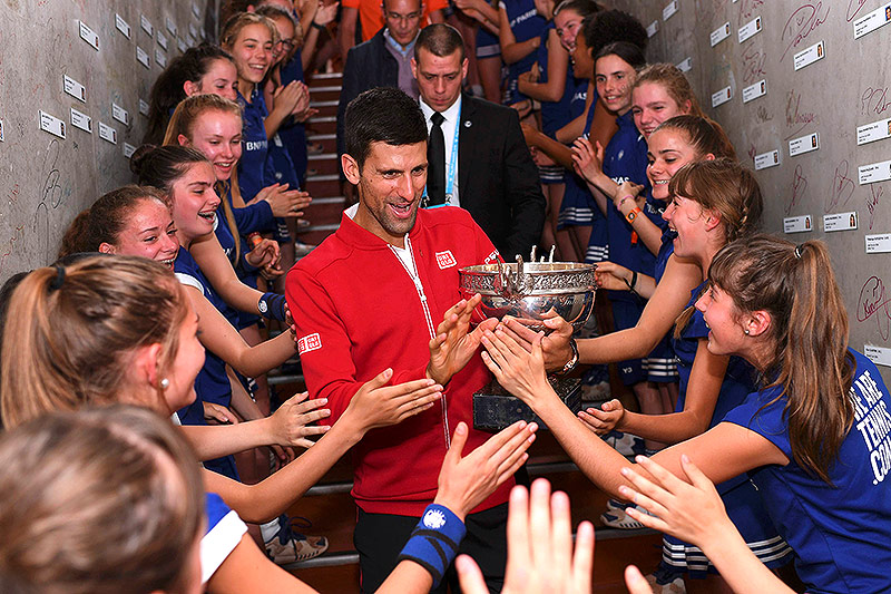 © Reuters/Nicolas Gouhier Novak Djokovic