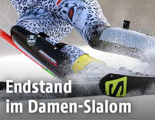 Skifahrerin