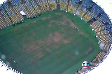 © Reuters Rasen im Maracana-Stadion in Rio