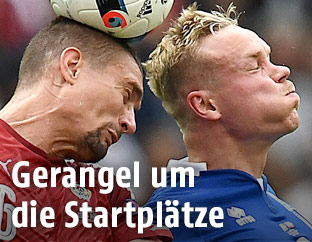 Stefan Ilsanker (AUT) und Kolbeinn Sigthorsson (ISL)
