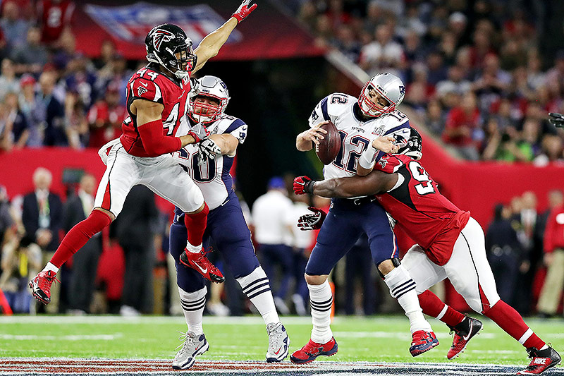 © Reuters/USA TODAY Sports/Matthew Emmons Szene aus dem Spiel Atlanta - New England