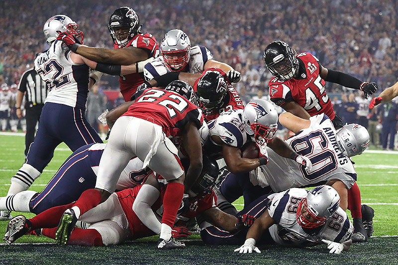 © Reuters/Adrees Latif Szene aus dem Spiel Atlanta - New England