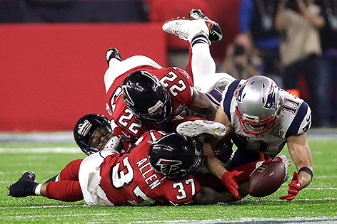 © APA/AP/Patrick Semansky Julian Edelman (New England Patriots)