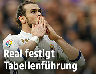 Jubel von Gareth Bale (Real Madrid)