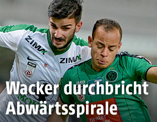Firat Tuncer (Lustenau) und Felipe Dorta (Innsbruck)
