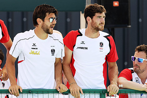 Jürgen Melzer und Gerald Melzer