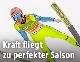Stefan Kraft in der Luft