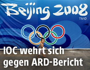 Logo der Olympischen Spiele 2008 in Peking