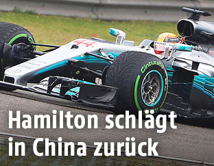 Lewis Hamilton im Grand Prix von Schanghai