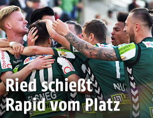 Jubel bei Ried