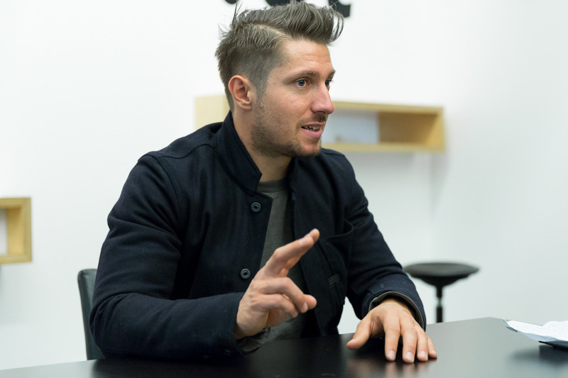 © ORF.at/Roland Winkler Marcel Hirscher beim ORF.at-Interview