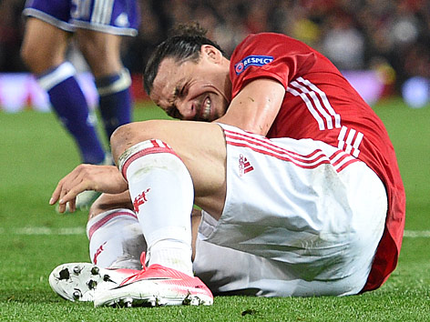 © APA/AFP/Oli Scarff Zlatan Ibrahimovic (Manchester United)