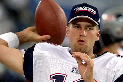 © AP/Carlos Osorio Tom Brady, 2000