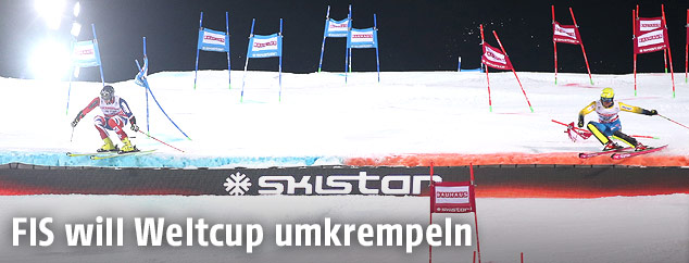Parallel-Slalom in Stockholm