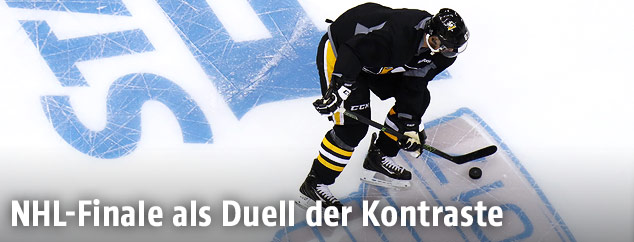 Sidney Crosby auf dem Eis