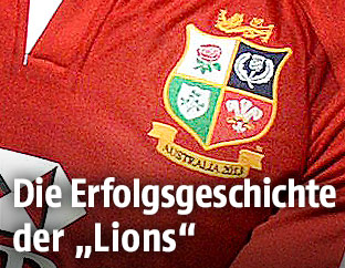 Lions-Logo auf Trikot