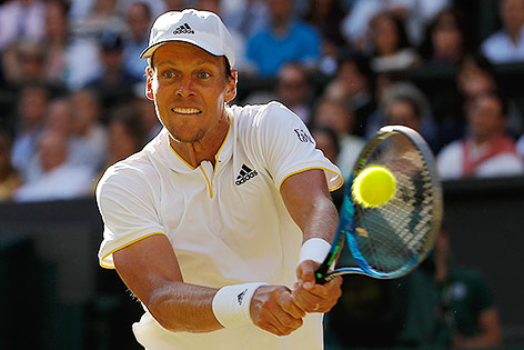 © APA/AP/Alastair Grant Tomas Berdych