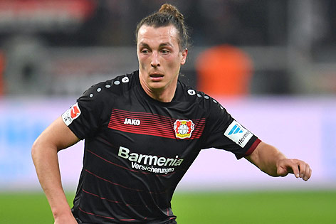 © APA/AFP/Patrik Stollarz Julian Baumgartlinger (Bayer Leverkusen)