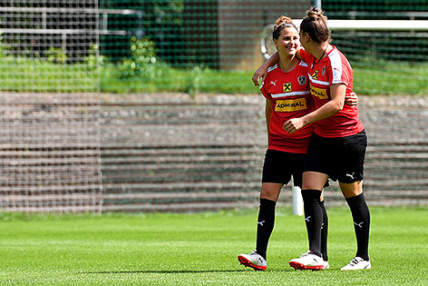 © GEPA/Florian Ertl Jennifer Klein und Marina Georgieva
