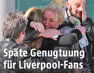 Angehörige der Hillsborough-Opfer