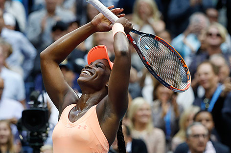 © APA/AP/Adam Hunger Jubel von Sloane Stephens