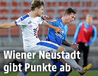 David Cancola (Wiener Neustadt) und Daniel Kerschbaumer (Linz)