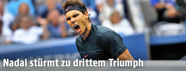 Jubel von Rafael Nadal