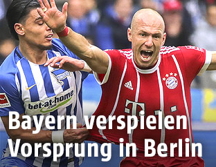 Karim Rekik und Arjen Robben
