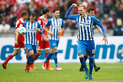 © APA/AFP/Odd Andersen Ondrej Duda (HSV) jubelt