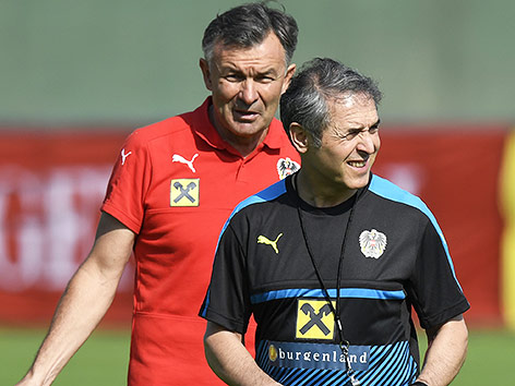 © APA/Robert Jäger Willi Ruttensteiner und Marcel Koller