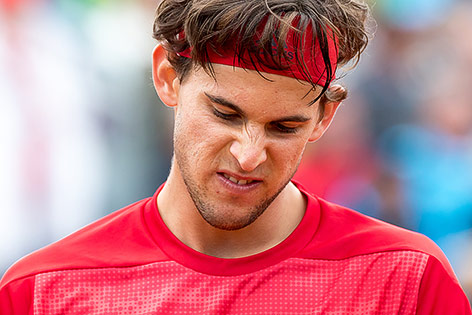 Enttäuschter Dominic Thiem