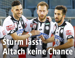 Jubel bei Sturm Graz